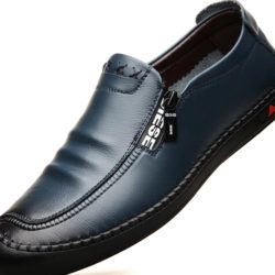 Slip-On Leather Shoes