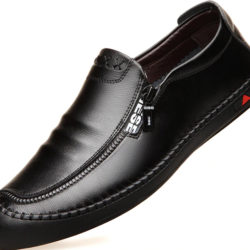 Slip-On Leather Shoes