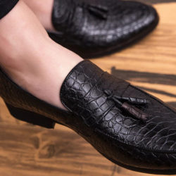 Italian tassel loafers